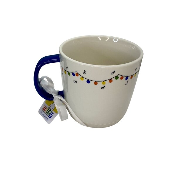 Miffy Merry Christmas Ceramic Large Mug With Festive String Lights 12 Oz - Picture 3 of 3